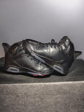 Jordan 6 Retro Men’s Basketball Shoes - Black